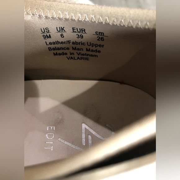 27 EDIT Naturalizer Women's White cream and tan Valarie Slip-on Sneaker size 9 - Picture 5 of 7